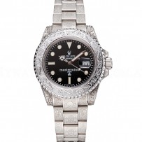 Rolex Mastermind Japan Limited Edition Black Dial White Case And Bracelet 1454081
