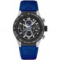AAA Replica Tag Heuer Carrera Caliber Heuer 01 Skeleton 45mm Mens Watch car2a1t.ft6052