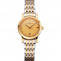 Vacheron Constantin Fine Gold Dial With Diamonds Gold Case Two Tone Bracelet
