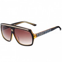 Burrbery Check Sport Aviators Black Frame Sunglasses  308382