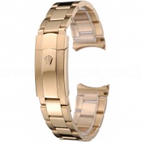 Rolex Polished and Brushed Gold Bracelet  622495