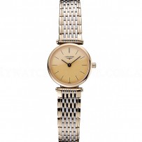 Longines La Grande Classique Two Tone Band Champagne Dial Femme  622096