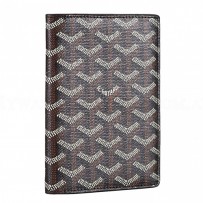 Goyard Brown Passport Cover 18926612