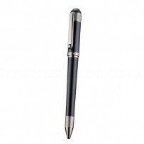 Bentley Silver Rimmed Black Ballpoint Pen  622791