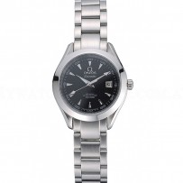 Omega Seamaster Aqua Terra Black Dial Stainless Steel Bracelet  622447
