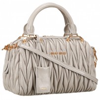 Miu Miu Top Handle Grey