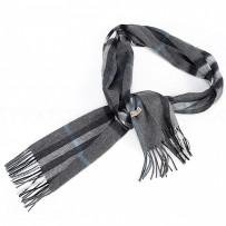 Burberry Classic Scarf in Heritage Check Dark Grey 621830