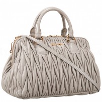 Miu Miu Matelasse Doctor Grey  Bag