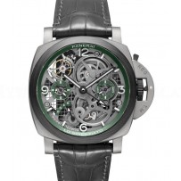 AAA Replica Panerai Luminor Tourbillon GMT Lo Scienziato Mens Watch PAM00768
