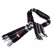 Burberry Classic Scarf in Heritage Check Black 621827