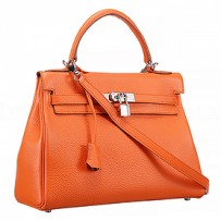 Hermes Kelly Small Orange-Brown Tan