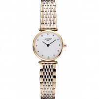 Longines La Grande Classique Two Tone Band White Dial Diamond Markers Femme  622102