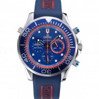 Omega Seamaster Professional Emirates Team 2013 Blue  622047