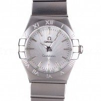 Omega Constellation Grey Dial Stainless Steel Band  621458