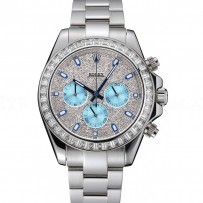 Rolex Cosmograph Daytona Diamond Dial Stainless Steel Case And Bracelet  1454251