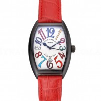 Franck Muller Casablanca Red Croco Leather Band  621644