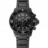 Blancpain Fifty Fathoms Flyback Chronograph Black Dial Black PVD Coated Case And Bracelet 1453770