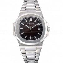 Patek Philippe Nautilus Brown Dial Stainless Steel Case  622721