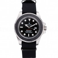 Rolex Submariner STEALTH MK IV Black Fabric Band rl424 621386