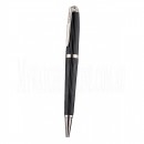 Rolex Silver Rimmed Black Ballpoint Pen  622807