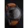 Swiss Panerai Luminor GMT Ceraica Black Dial Black Case Brown Leather Strap