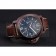 Panerai  Luminor Brown Leather Strap Black Dial 80165