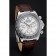 Rolex Cosmograph Daytona Stainless Steel  Case White Dial Brown Leather Bracelet   622631