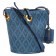 Valentino Viva Valentino Fabric Bucket Bag Blue