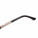 Hermes Large Oversized Black Frame Sunglasses with Metallic Logo 308101