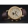 Patek Philippe Grand Complications Gold Dial Engraved Gold Case Brown Leather Bracelet 1454141