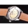 Omega Seamaster Silver Bezel with White Dial and Brown Leather Band  621573