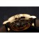 Swiss Patek Philippe Calatrava White Dial Gold Case Fluted Bezel Black Leather Strap