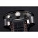 Tag Heuer MikroTimer Black Dial Black Perforated Leather Strap  622072