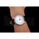 Omega De Ville Prestige Small Seconds Silver Dial Stainless Steel Case Black Leather Strap