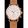 Hamilton Navy Pioneer Chrono White Dial Rose Gold Case Light Brown Leather Strap