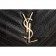 Saint Laurent Monogram Wallet On Chain Black