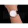 Patek Philippe Calatrava Date White Dial Rose Gold Case Black Leather Strap