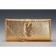 Saint Laurent Monogram Clutch Python Leather Gold Hardware Gold Bag 18926871