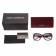 Dolce And Gabbana Red With Silver Roses Sunglasses 308027
