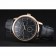Vacheron Constantin Patrimony Power Reserve Black Dial Rose Gold Case Black Leather Bracelet  1454265