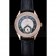 Omega DeVille Prestige Black Dial Gold Diamond Case Black Leather Bracelet  1454123