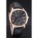 Cartier Drive De Cartier Black Dial Gold Case Black Leather Bracelet 1454214
