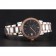 Burberry The City Black Dial Rose Gold Diamond Bezel Stainless Steel Case Two Tone Bracelet