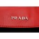 Prada Top Handle Satchel Collage Print Red Bag Medium 18927263