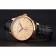 Patek Philippe Calatrava Gold Dial Gold Case Black Leather Strap