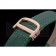 Cartier Tank Anglaise 30mm White Dial Gold Case Green Leather Bracelet
