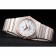 Omega Swiss Constellation Jewelry Diamond Case Omega Emblem White Dial  98111