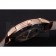 Swiss Vacheron Constantin Traditionnelle White Dial Rose Gold Case Brown Leather Bracelet
