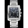 Cartier Tank MC Black Dial Stainless Steel Case And Bracelet  622698