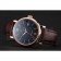 Swiss IWC Portofino Gold Case Black Dial Brown Leather Bracelet  622669